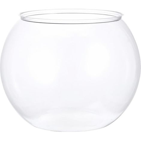 Rundes Fischglas – 1 Stück – Transparentes ABS – Stoßfest – Für Kampffische oder als Dekoration – Durchmesser 12,5 cm oder 18 cm (1/5)