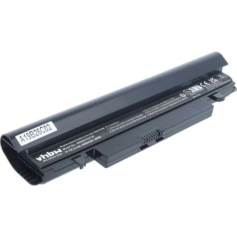 vhbw Akku kompatibel mit Samsung N145, N145-JP01, N145-JP01HU, N145-JP01NL, N145-JP01RS, N143 Plus, N145-JP01US Notebook (4400 mAh, 11,1 V, Li-Ion) (1/5)
