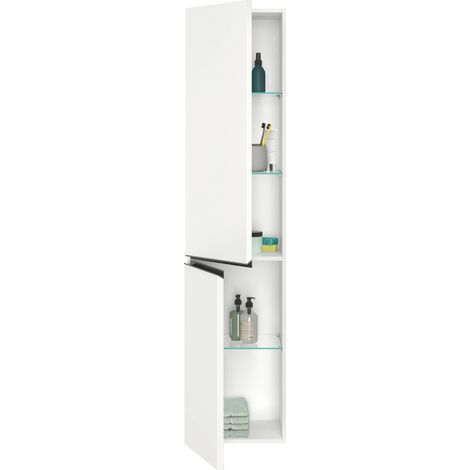 Duravit Sivida Hochschrank, Griffleiste Diamantschwarz Matt, (1/4)