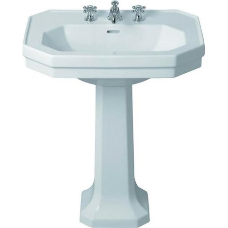 Duravit 1930 Waschtisch 70 × 50 cm mit Überlauf und Hahnlochbank, (1/5)
