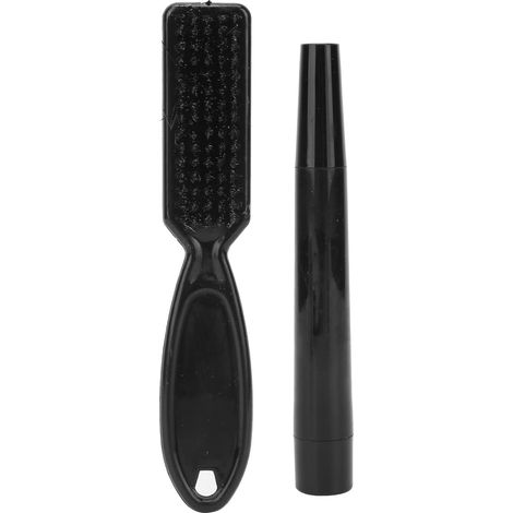 Stylo à barbe waterproof anti-transpiration, kit 4 embouts, brosse incluse, outil de soin masculin pour combler et densifier la barbe, tenue longue durée. (1/5)