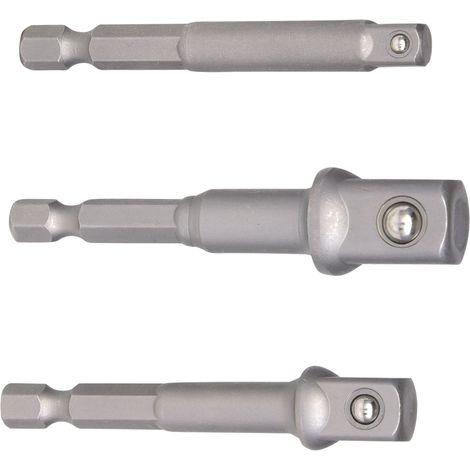 Set di adattatori, riduttori per attacchi da 1/4, 1/2 e 3/8