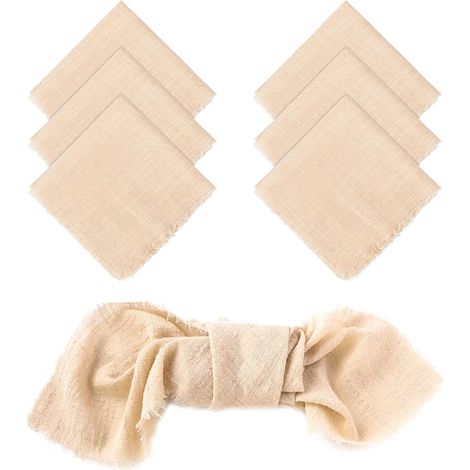 6 servilletas, 42x – lavables – boda – poliestireno (1/5)