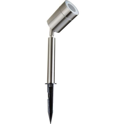Lámpara de acero inoxidable V-TAC con portalámparas GU10 (máx. 35 W), IP44 ajustable (1/7)