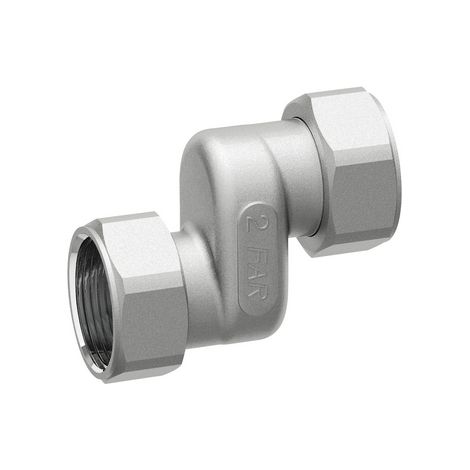 RACCORDO ECCENTRICO CROMATO CON CALOTTE MOBILI- 3/4- FAR- pezzi 1