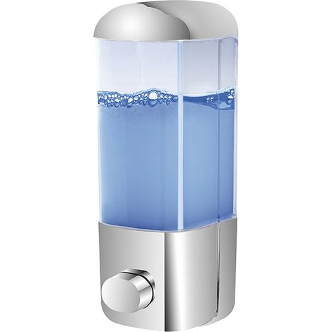 Dispenser Sapone Liquido a muro con inserti Cromo 500ML (1/2)