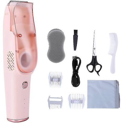[RM]Tondeuse à cheveux pour bébé, tondeuse électrique silencieuse avec aspiration, sans fil, rechargeable et étanche (1/5)