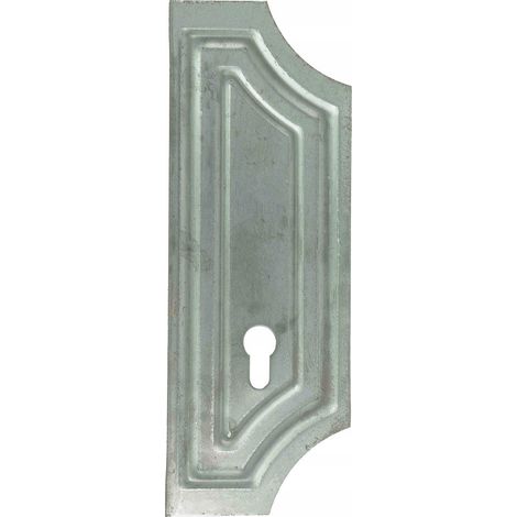 Piastra destra 1 foro elementi forgiati 63.131 H280XL100 2.5MM