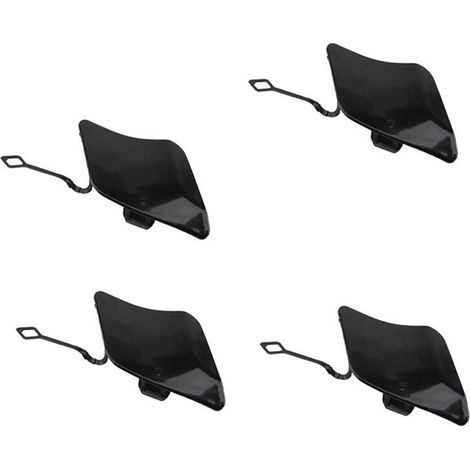 Quattro coperture per gancio di traino per paraurti anteriore, adatte per Mercedes-Benz Classe C W204 (modelli 2011-2014).