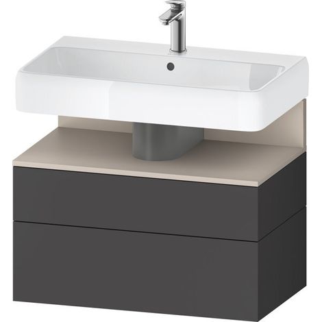 Duravit Collection One Waschtischunterbau, 1 Auszug und 1 (1/2)
