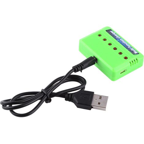 Chargeur multifonction 6 en 1 pour batterie Li-Po 3,7 V du drone quadricoptère Syma X5C (1/5)