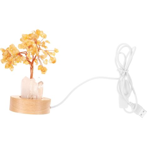 Veilleuse de chevet en Cristal Arbre de Fortune (1/5)
