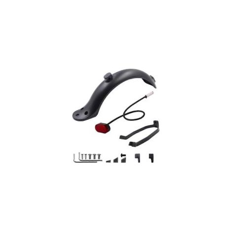 Adecuado para parabrisas traseros negros de patinetes eléctricos Xiaomi 1S/M365.