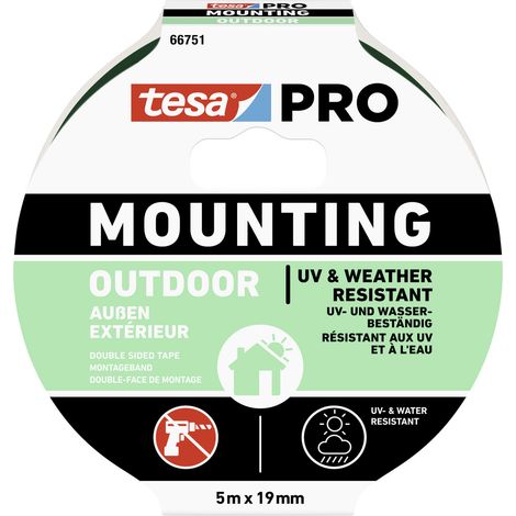 tesa Mounting PRO Outdoor 66751-00001-00 Montageband Transparent (L x B) 5 m x 19 mm 1 St. (1/5)