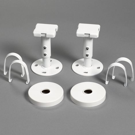 ZE Zubehör Set 2xHFK, lackiert H:140-170mm, weiß RAL 9016, m.Abdeckk. (1/2)