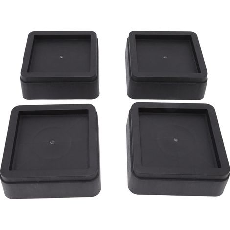 Elevate Your Space with 4 Furniture Risers for Bed, Sofa, Table and Chair Leg Protectors - Versatile Plastic (1/5)