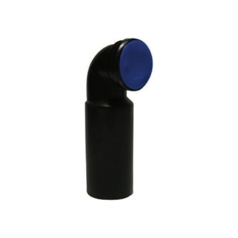 CURVA WC PER VASO SOSPESO CON GUARNIZIONE E TAPPO PEHD VALSIR Diam. 90 Verticale VALSIR