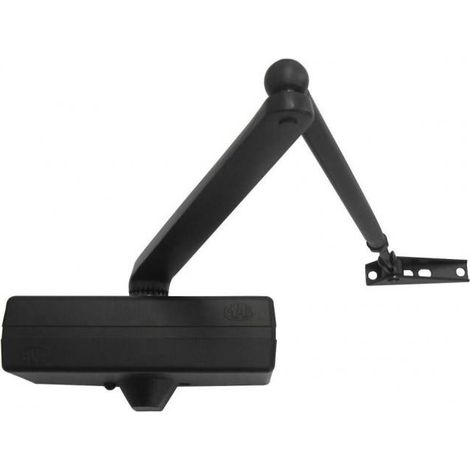 Ferme-porte aérien mab 564 poussoir de porte noir - Salon (1/3)