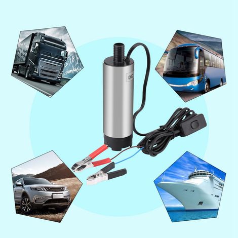 12V DC 51mm Tauchpumpe, Förderleistung für Benzin, Wasser und Öl, abnehmbares Transfermodell (1/5)
