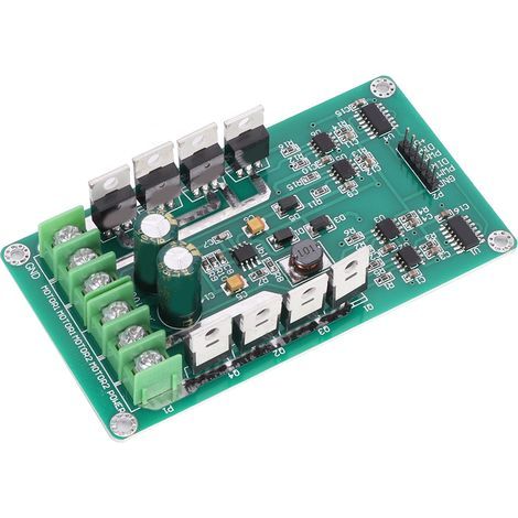 Industrielles Antriebsmodul für 15-A-Zweikanal-Gleichstrommotoren mit elektronischer Bremsfunktion (1/5)
