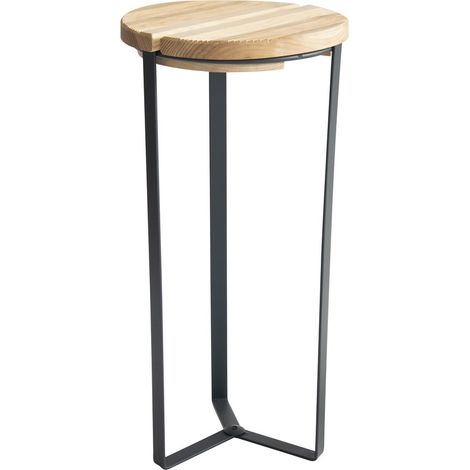 Louis Moulin Sellette industrielle anthracite 50 cm hauteur (1/4)
