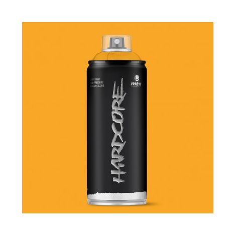Montana Hardcore bombe peinture jaune moyen 400 ml (1/2)