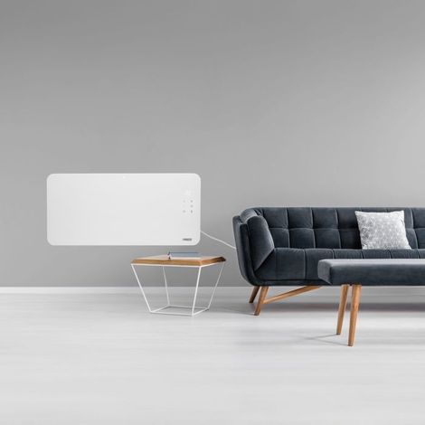 Heizkörper - PRINCESS - 348421 - 2000 W - Smart - Glas - Weiß (1/5)