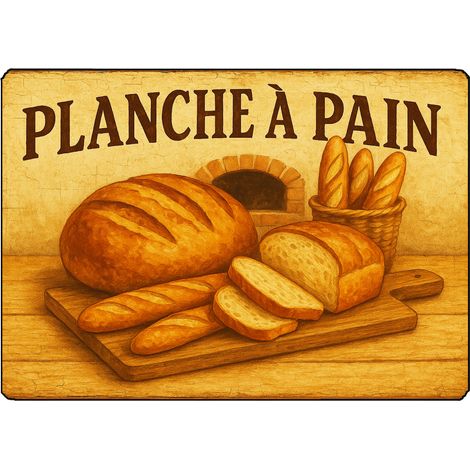 Planche à découper planche à pain 28,5 x 20 cm