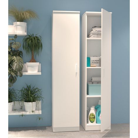 MUEBLES PITARCH Armario Multiusos 1 Puerta Blanco - ref: 1115-AR (1/5)