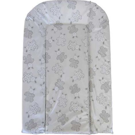 Matelas à langer BAMBISOL Plaque de mousse Blanco con motivo gris