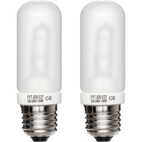 pezzi E27 150W 3700K tubo luce modellante flash da studio 220V-230V (1/4)