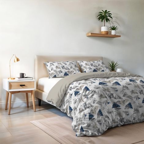 Housse de Couette Fashion, 2 Places, Urban Blu (1/5)