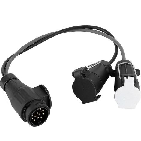 Câble adaptateur pour connecteur de remorque N&S 13 broches vers 7 broches, prise pour camping-car (1/5)