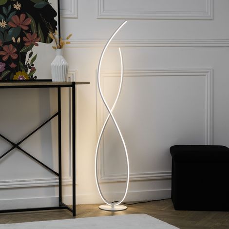 Lampe - HOME DECO FACTORY - Design Spirale - Blanc (1/5)