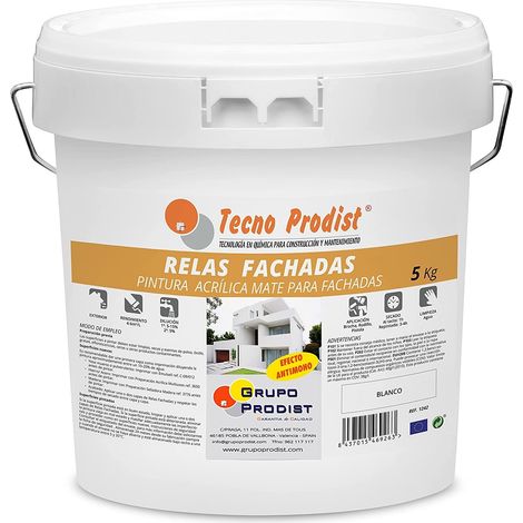 Tecno Prodist Relas Fachadas - Pintura Impermeabilizante para Fachadas