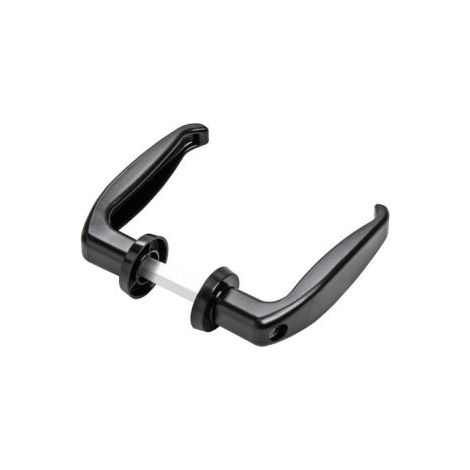Comunello MANIGLIA PER CANCELLI col. Grigio distanza art. 210 mm. 25-35 20 PZ