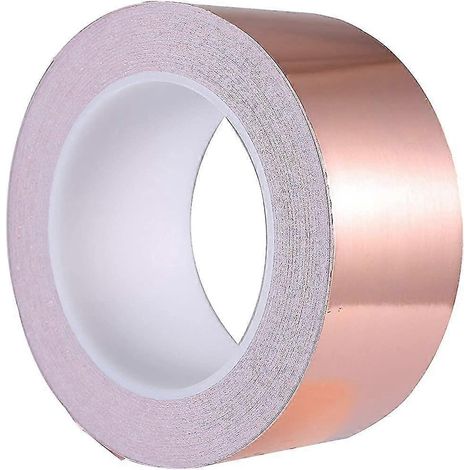 Ruban de cuivre 50 m x 25 mm - ruban de blindage EMI - ruban Kapton (1/5)