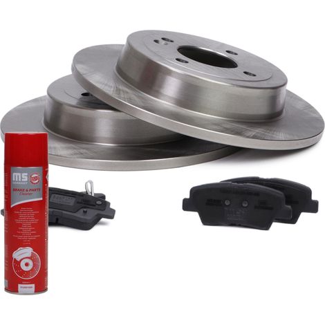 SET DISCHI E PASTIGLIE FRENO POSTERIORI KIA RIO III, RIO IV, HYUNDAI ACCENT IV, i20 II 201003981 (1/4)