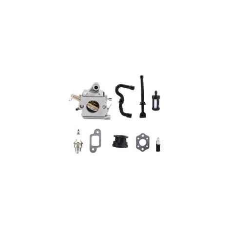 Carburateur pour tronçonneuse STIHL MS170 MS180 Installation facile Compatible modèles 017 018 Métal durable pour performance fiable (1/5)