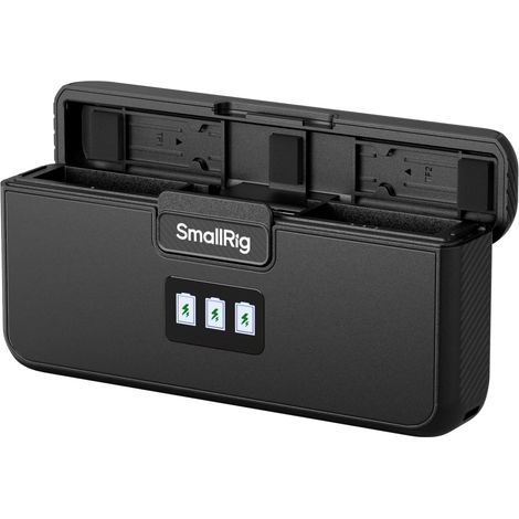 Chargeur de Batterie pour Hero 12/11/10/9, Charge Rapide PD 27 W (1,5 h), Ecran TFT, Chargeur 3 Canaux avec 4 Emplacements pour Cartes SD, Bouton de Déverrouillage - 5418 (1/5)