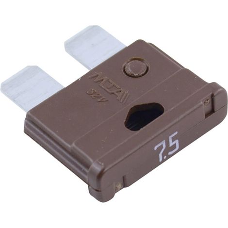 MTA Automotive 340026 Standard Flachsicherung 7.5 A Braun 1 St.