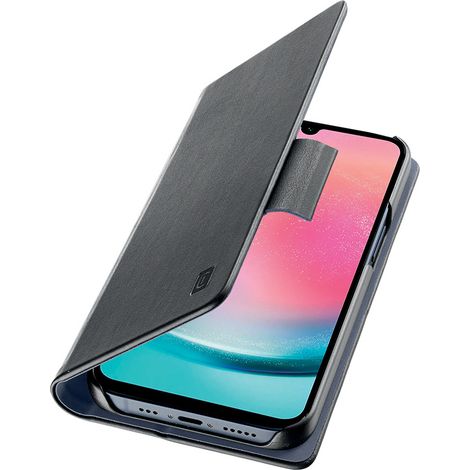 Funda Cellularline Book Case - Funda para Samsung Galaxy A25 5G (Negra) (1/4)
