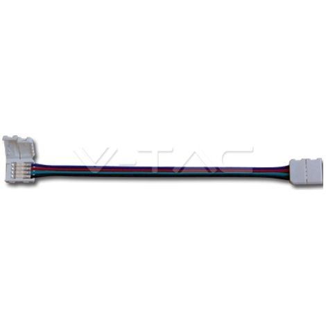 Conector flexible V-TAC de 4 pines para tira LED SMD5050 RGB (1/5)