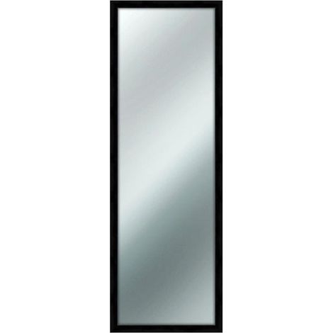 Lupia - Specchio da parete MIRROR RAINBOW 38x121 cm colore Nero lungo, specchiera colorata per camera da letto, soggiorno, ingresso, verticale o orizzontale (1/4)