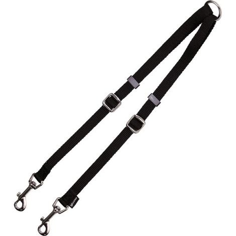 Accouplement Nylon - GLORIA - 35-56 cm - Mains-libres - Noir - 16 mm d'épaisseur