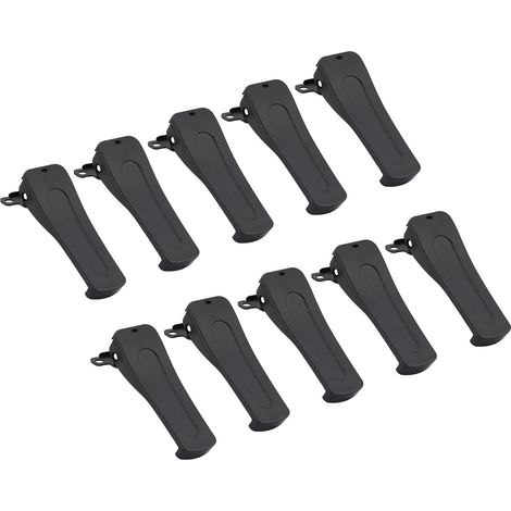 Packung mit 10 originalen H777 Gürtelclips für Baofeng BF-888S, BF-666S, BF-777S und Retevis H-777 Funkgeräte (1/5)