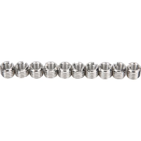 10pcs Raccords de réduction filetés mâle/femelle : pas interne M50.8, pas externe M81.25, longueur 7mm (1/5)