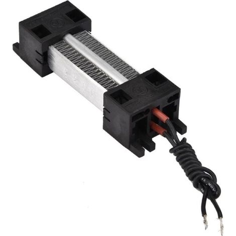 Réchauffeur d'air en Céramique,Réchauffeur d'air en Céramique PTC Isolé Élément Chauffant PTC Thermostat en Céramique Isolé 220V 100W (1/5)