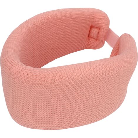 Coussin Cervical Élastique Soutien Nuque Oreiller Collar Rose pour Douleurs (1/5)