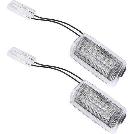 Lot de 2 ampoules LED blanches pour éclairage de porte de courtoisie Toyota Land Cruiser